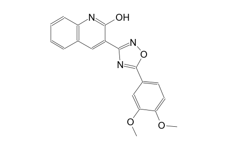 3-[5-(3,4-dimethoxyphenyl)-1,2,4-oxadiazol-3-yl]-2-quinolinol
