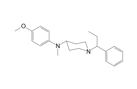 N-4-Methoxyphenyl-N-methyl-1-(1-phenylpropyl)piperidin-4-amine