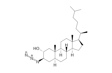 3.beta.-Azido-2.alpha.-hydroxy-5.alpha.-cholestane