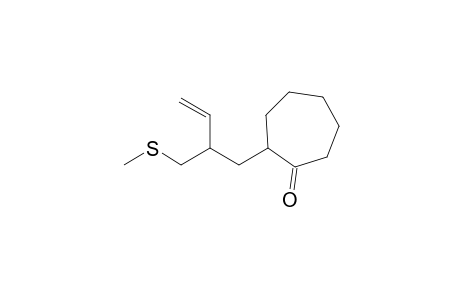 2-[2-[(methylthio)methyl]-3-butenyl]cycloheptanone