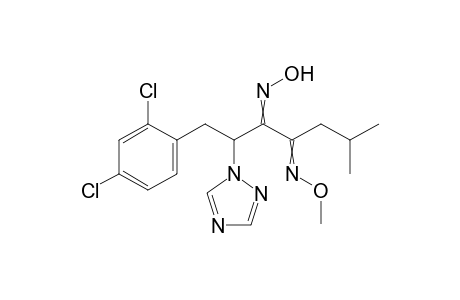 3,4-Heptanedione, 1-(2,4-dichlorophenyl)-6-methyl-2-(1H-1,2,4-triazol-1-yl)-, 4-(O-methyloxime) 3-oxime