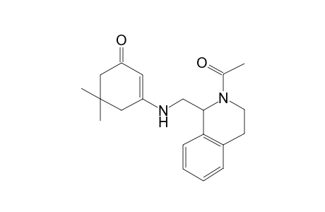 3-[(2-acetyl-3,4-dihydro-1H-isoquinolin-1-yl)methylamino]-5,5-dimethyl-1-cyclohex-2-enone