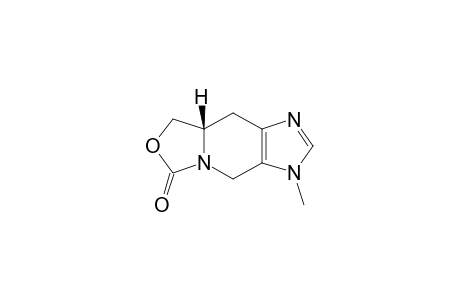 (8aS)-3-Methyl-4,8,8a,9-tetrahydro-3H,6H-imidazo[4,5-d]oxazolo[3,4-a]pyridin-6-one
