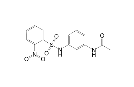 N-(3-([(2-Nitrophenyl)sulfonyl]amino)phenyl)acetamide
