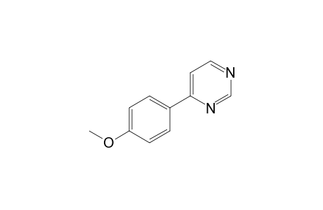 4-(4-Methoxyphenyl)pyrimidine