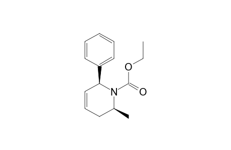 1(2H)-Pyridinecarboxylic acid, 3,6-dihydro-2-methyl-6-phenyl-, ethyl ester, cis-(.+-.)-