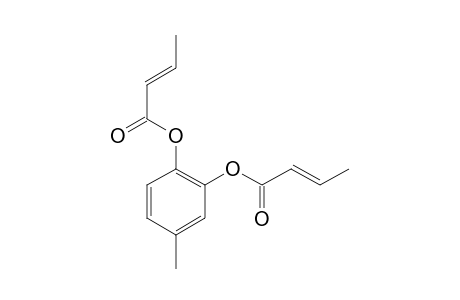 trans,trans-4-Methyl-1,2-phenylene Dibut-2-enoate