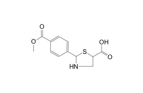 5-thiazolidinecarboxylic acid, 2-[4-(methoxycarbonyl)phenyl]-