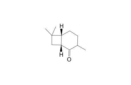 cis-3,7,7-Trimethylbicyclo[4.2.0]octan-2-one