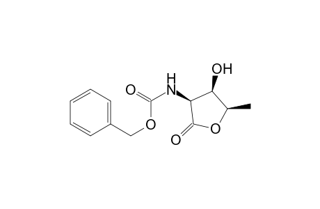 D-Arabinonic acid, 2,5-dideoxy-2-[[(phenylmethoxy)carbonyl]amino]-, .gamma.-lactone