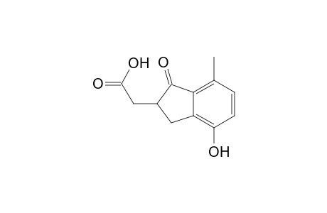 4-Hydroxy-7-methyl-1-oxoinden-2-ylacetic acid