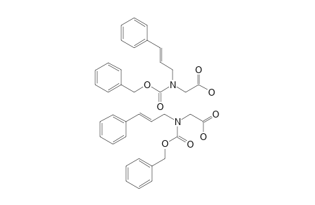 M-CARBOBENZYLOXY-N-CINNAMYL-GLYCINE