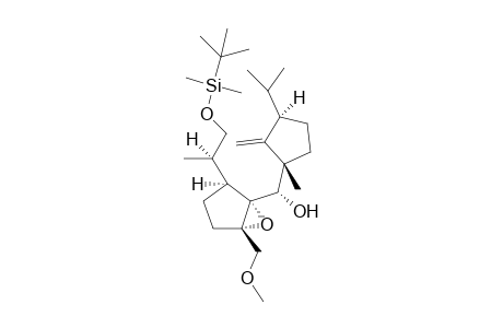 2.alpha.,3.alpha.-Epoxy-16-methoxy-8-(tert-butyldimethylsilyloxy)-8,9-secofusicocc-9-en-1-ol