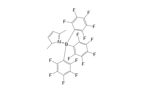 N-[TRIS-(PENTAFLUOROPHENYL)-BORANE]-2,5-DIMETHYL-5H-PYRROLE