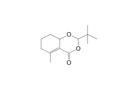 2-tert-Butyl-5-methyl-6,7,8,8a-tetrahydro-4H-1,3-benzodioxin-4-one