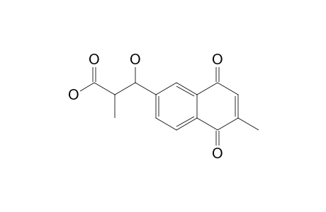 2-METHYL-6-(2-CARBOXY-1-HYDROXYPROPYL)-1,4-NAPHTHOQUINONE