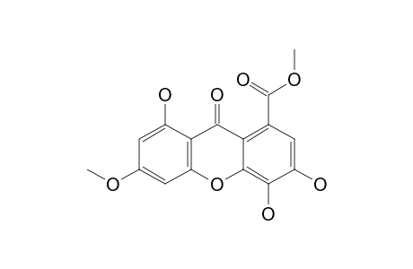 8-CARBOXYMETHYL-1,5,6-TRIHYDROXY-3-METHOXYXANTHONE