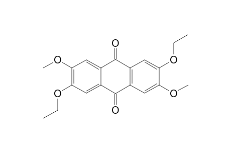 2,6-Diethoxy-3,7-dimethoxyanthracene-9(H),10(10H)-dione