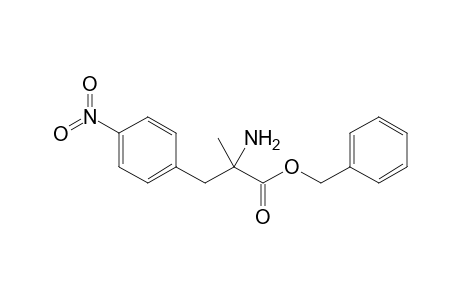 Benzyl 2-Amino-2-methyl-3-(4-nitrophenyl)propanoate