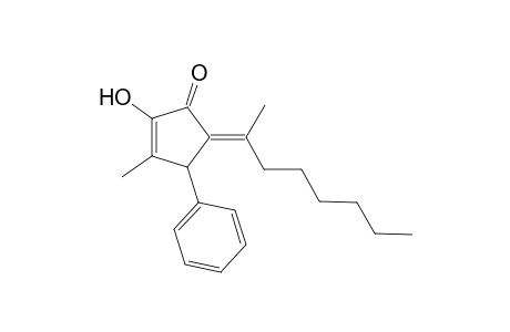 (E)-3-Hydroxy-4-methyl-5-(1-methylheptylidene)-4-phenylcyclopent-2-enone