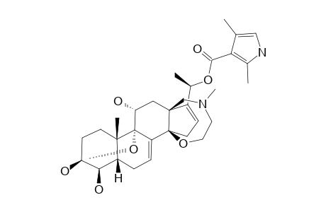 4.beta.-Hydroxy-batrachotoxin