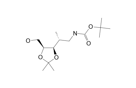 (2-S,3-R,4-R)-5-(TERT.-BUTOXYCARBONYLX)-4-METHYL-PENTANE-1,2,3-TRIOL