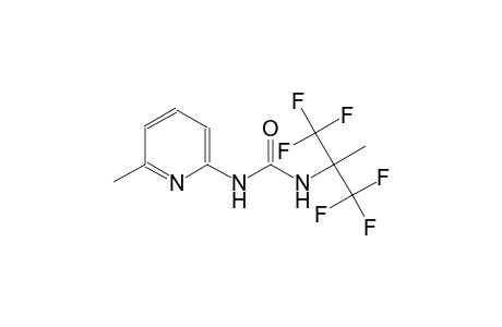 N-(6-methyl-2-pyridinyl)-N'-[2,2,2-trifluoro-1-methyl-1-(trifluoromethyl)ethyl]urea