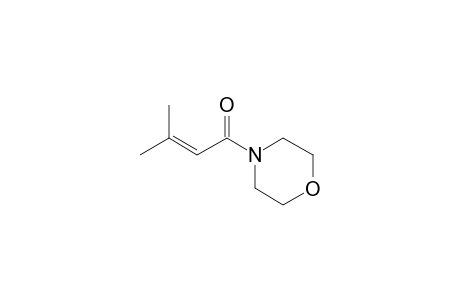 3-Methyl-2-butenoic acid, morpholide