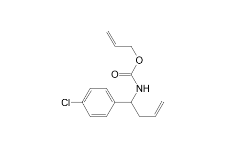 Allyl 1-(4-chlorophenyl)but-3-enylcarbamate