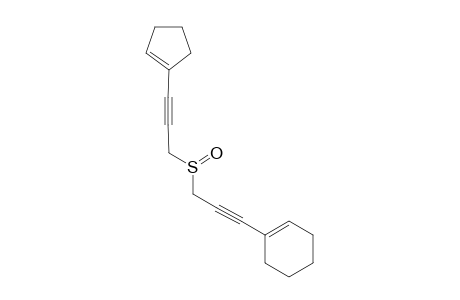 3-(CYCLOPENT-1-ENYL)-3'-(CYCLOHEX-1-ENYL)-DIPROPARGYL-SULFOXIDE