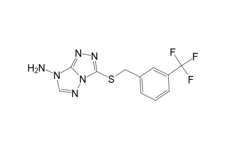 3-{[3-(trifluoromethyl)benzyl]sulfanyl}-7H-[1,2,4]triazolo[4,3-b][1,2,4]triazol-7-amine