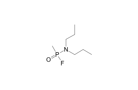 (C3H7)2NP(O)CH3F;N,N-DIPROPYL-P-METHYL-PHOSPHONAMIDIC-FLUORIDE