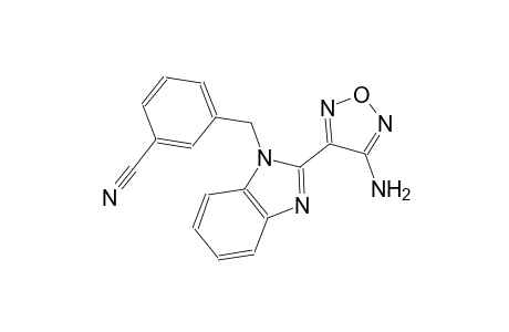 benzonitrile, 3-[[2-(4-amino-1,2,5-oxadiazol-3-yl)-1H-benzimidazol-1-yl]methyl]-