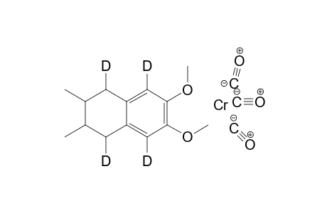 Chromium 1,4,5,8-tetradeuterio-6,7-dimethoxy-2,3-dimethyl-tetralin tricarbonyl