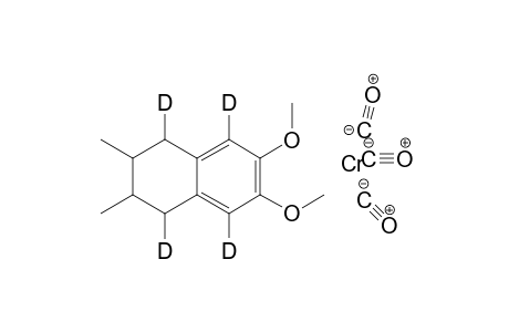 Chromium 1,4,5,8-tetradeuterio-6,7-dimethoxy-2,3-dimethyl-tetralin tricarbonyl