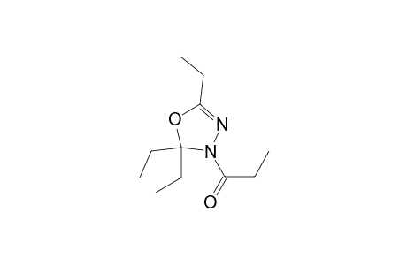 1-(2,2,5-triethyl-1,3,4-oxadiazol-3-yl)-1-propanone