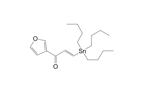 (E)-1-(3-furanyl)-3-tributylstannyl-2-propen-1-one