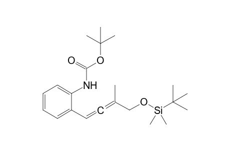 N-(tert-Butoxycarbonyl)-2-[4-(tert-butyldimethylsilyloxy)-3-methyl-1,2-butadienyl]aniline