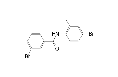 3-Bromo-N-(4-bromo-2-methylphenyl)benzamide