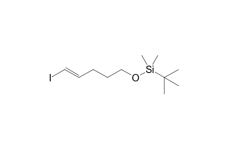 tert-Butyl-[(E)-5-iodanylpent-4-enoxy]-dimethyl-silane