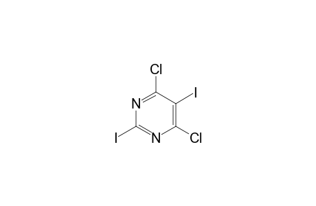 4,6-Dichloro-2,5-diiodopyrimidine