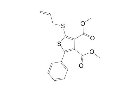 3,4-Thiophenedicarboxylic acid, 2-phenyl-5-(2-propenylthio)-, dimethyl ester
