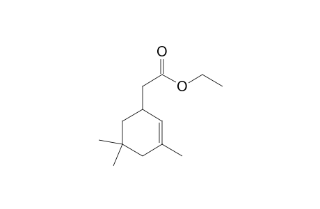 ethyl ester (3,5,5-trimethylcyclohex-2-en-1-yl)acetic acid
