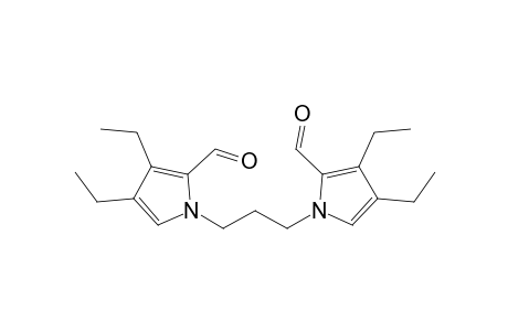 1,1'-(1,3-Propanediyl)-bis(3'',4''-diethylpyrrole-2"-carbaldehyde)