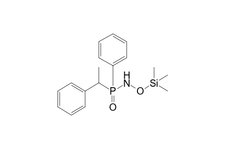 N-[Phenyl(1-phenylethyl)phosphinoyl]-O-trimethylsilylhydroxylamine