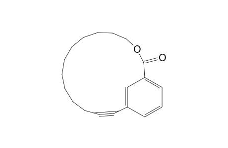 3-Oxabicyclo[14.3.1]eicosa-1(19),16(20),17-trien-14-yne-2-one