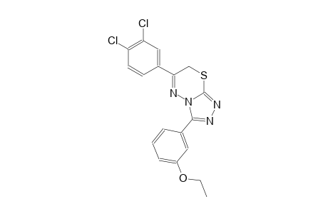 6-(3,4-dichlorophenyl)-3-(3-ethoxyphenyl)-7H-[1,2,4]triazolo[3,4-b][1,3,4]thiadiazine