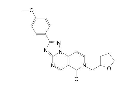 pyrido[3,4-e][1,2,4]triazolo[1,5-a]pyrimidin-6(7H)-one, 2-(4-methoxyphenyl)-7-[(tetrahydro-2-furanyl)methyl]-