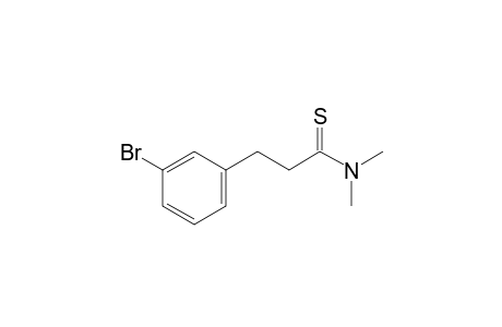 3-(3-bromophenyl)-N,N-dimethylpropanethioamide