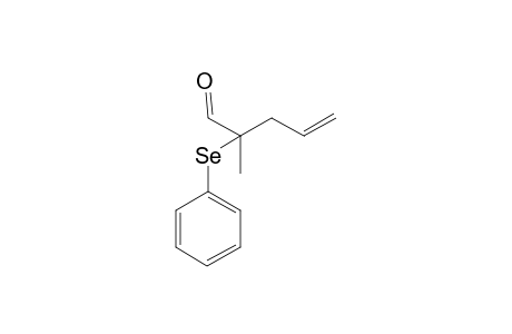 2-Methyl-2-(phenylselanyl)pent-4-enal